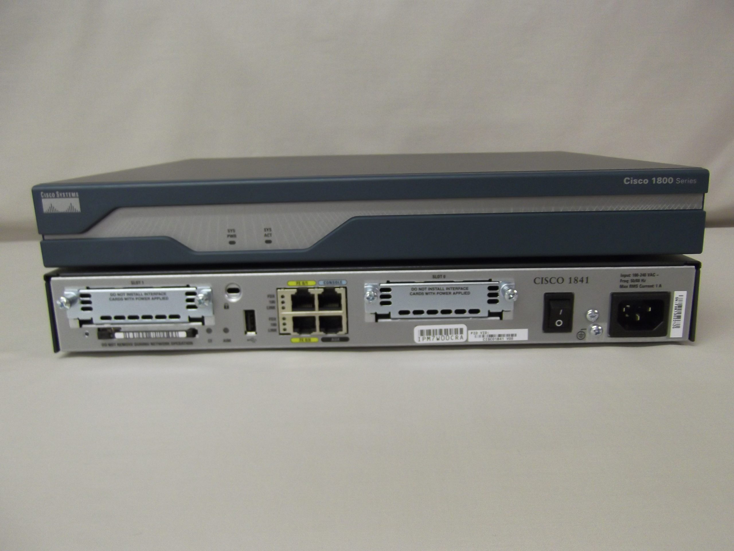 cisco 1800 series router vpn configuration for ipad